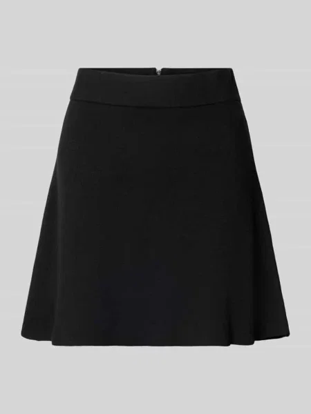 Spódnica mini rozkloszowana z mieszanki model ‘SABA’ Vero Moda czarna