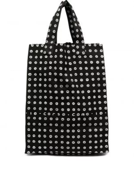 Geantă shopper 10 Corso Como cu imagine negru
