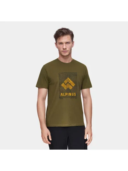 Koszulka Alpinus Tarnica oliwkowa zielona