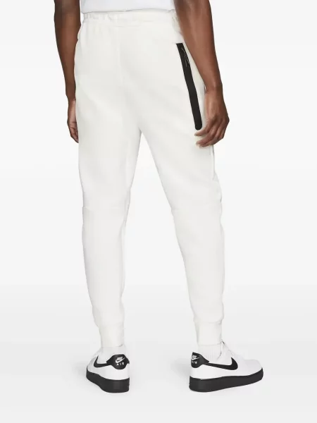 Pantaloni Nike din fleece alergare cu broderie negru