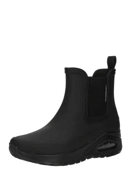 SKECHERS Ghete chelsea UNO RUGGED-DANCING N THE RAIN' negru