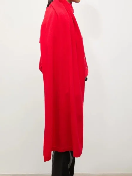 Шерстяной кардиган Answear.lab красный