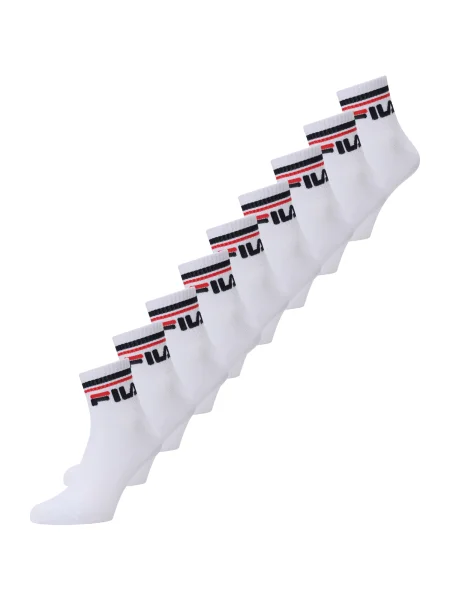 FILA Șosete roșu / negru alb
