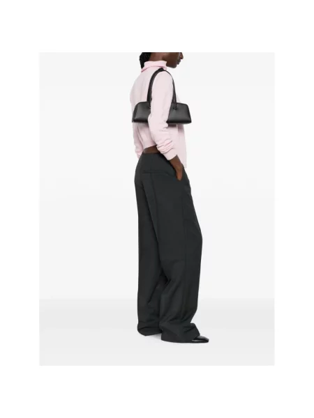 Sweter z golfem Jil Sander różowy