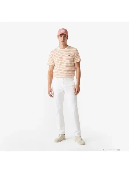 Lacoste Spodnie białe