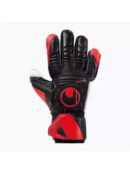 Rękawice bramkarskie dziecięce uhlsport Classic Absolutgrip czarne/czerwone/białe białe