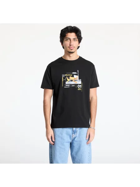 T-shirt DIME One Step Beyond T-Shirt UNISEX Black S crna