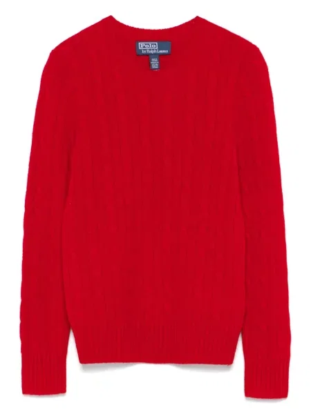 Sweter dziecięcy Polo Ralph Lauren czerwony