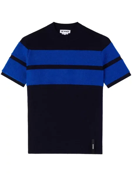 Tricou Sunnei scurt albastru