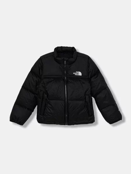 The North Face Dětská péřová bunda KID RETRO NUPTSE JACKET černá