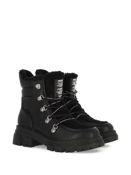Botine Mexx cu șireturi din dantelă negru