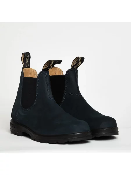 Sztyblety Blundstone skórzane niebieskie