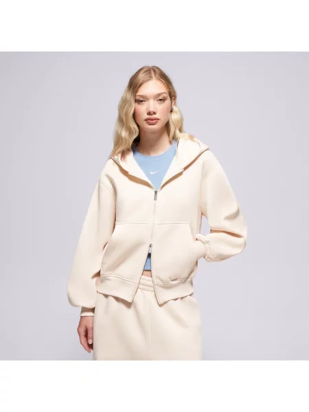 Jordan Bluza Rozpinana Z Kapturem W J Brk Flc Fz Bb beżowa