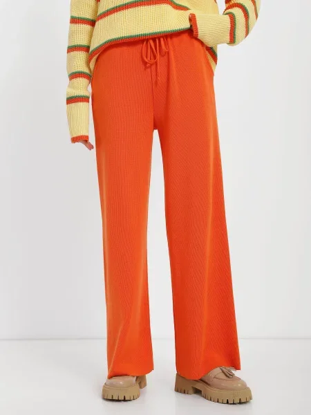 Штани повсякденні Sewel бавовна/акрил помаранчевий