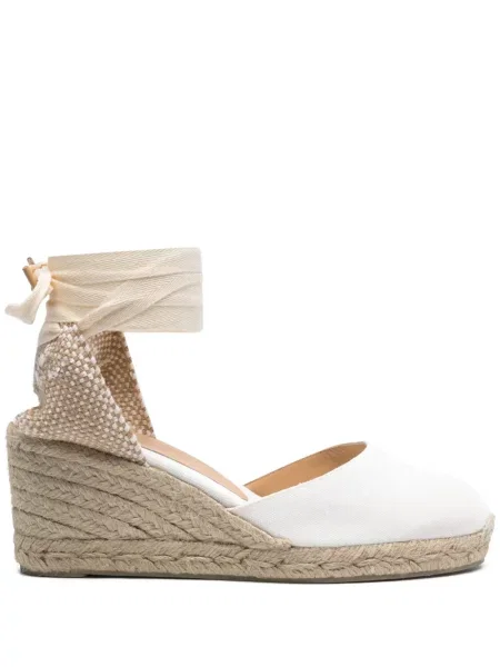 Espadrile Castaner alb