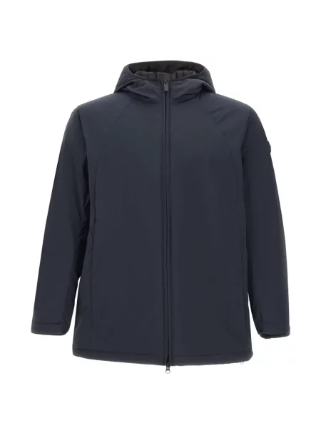 Geacă parka Colmar cu glugă cu cordon albastru