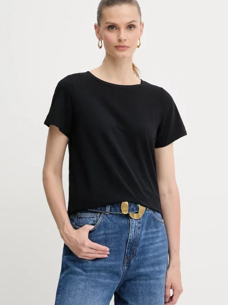 Тениска Weekend Max Mara черно