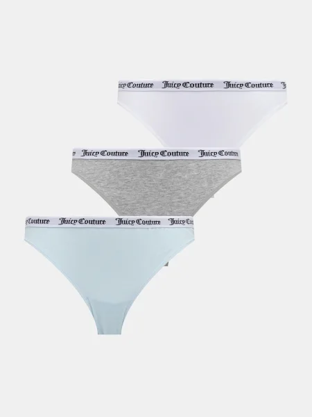 Бикини Juicy Couture DIDDY BRIEF 3 броя бяло