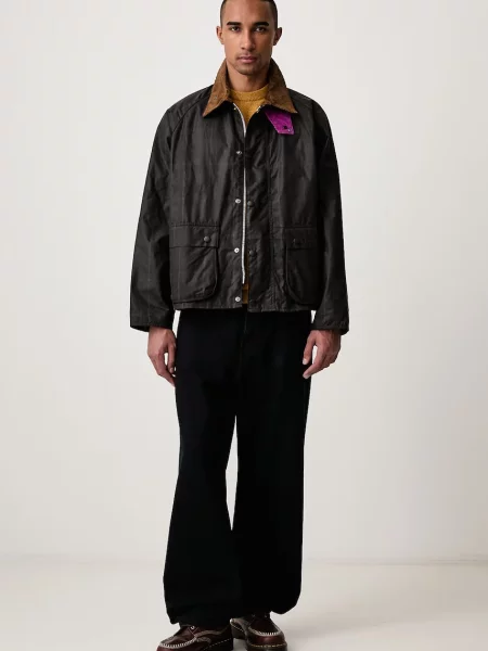 Barbour pulover pentru bărbați cu lână galben