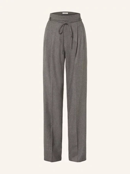 Max Mara Marlene Kalhoty Alibi S Kašmírem šedá