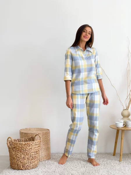 Пижама Cosy серая