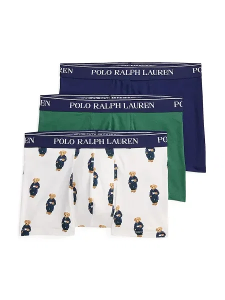Bokserki Ralph Lauren Classic Pack Multicolor S niebieski