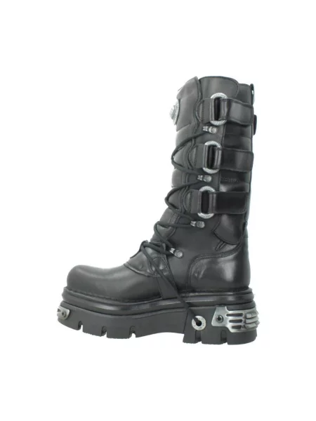 Botine New Rock negru