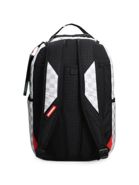 Rucsac Sprayground în carouri alb