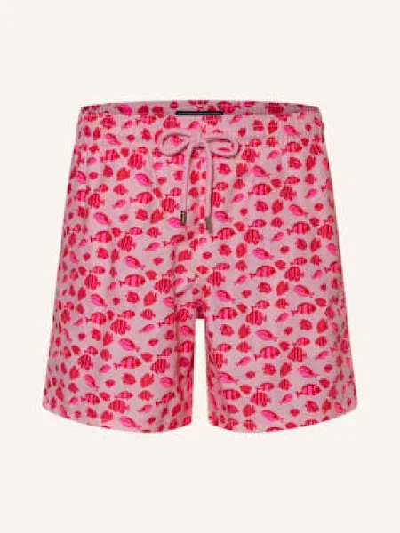 Vilebrequin Koupací Šortky Moorea růžová