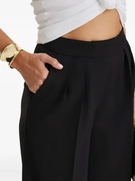 Pantaloni Il Volo plisate negru
