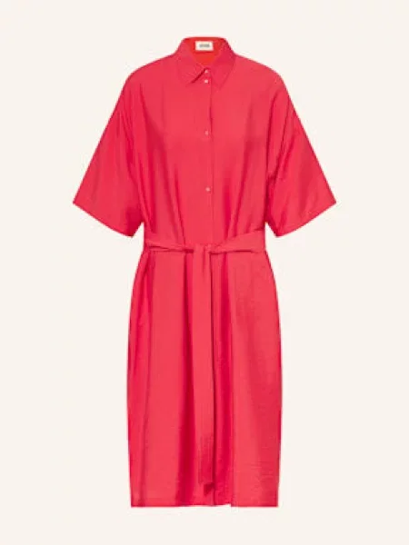 Drykorn Sukienka Koszulowa Rini pink czerwona