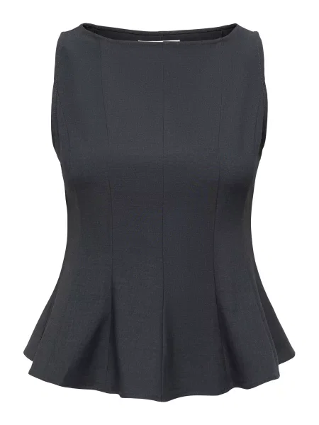 ONLY Top ONLKAMIA închis gri