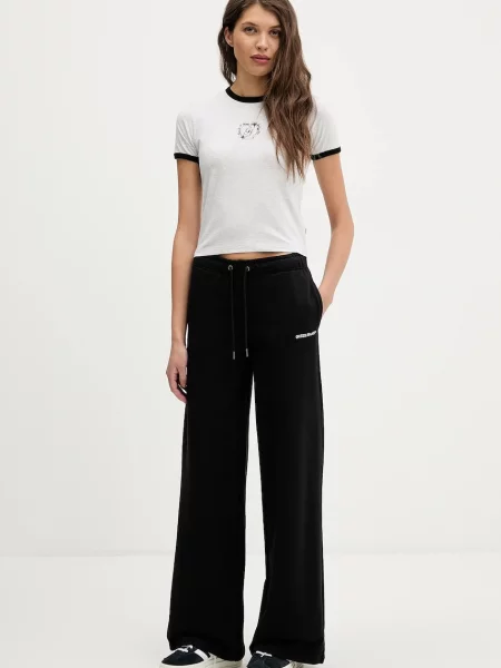 Спортивні штани Guess Jeans однотонні чорний