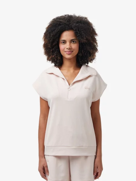 Спортивна кофта Lacoste рожева
