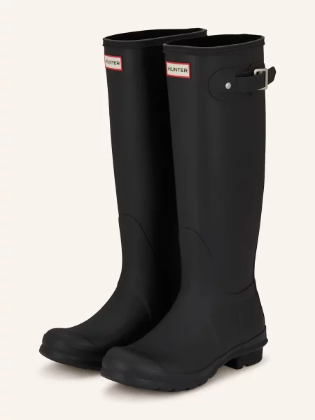 Hunter Kalosze Tall schwarz czarne