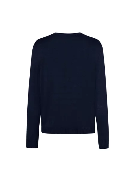 Dzianinowy sweter Maerz Muenchen niebieski