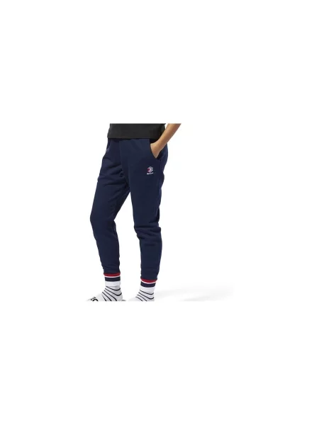 Pantaloni sport Reebok Sport din material terry