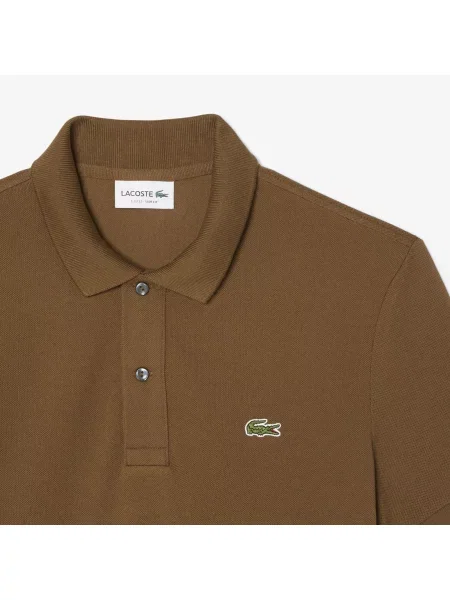 Lacoste Original Koszulka Polo Slim Fit brązowy