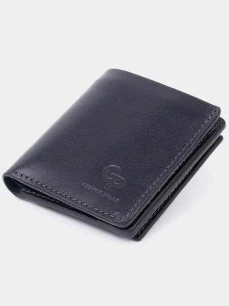 Grande Pelle Портмоне Шкіра синій
