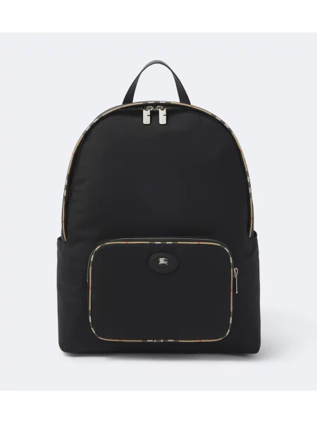 Rucsac Burberry în carouri negru