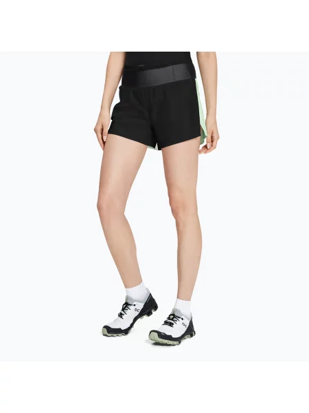 Olcsóbban. Női rövidnadrág On Running Ultra fekete/kréta. Méret: L fekete