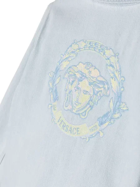 Geacă de blugi copii Versace albastru