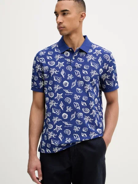 Gant polo niebieska