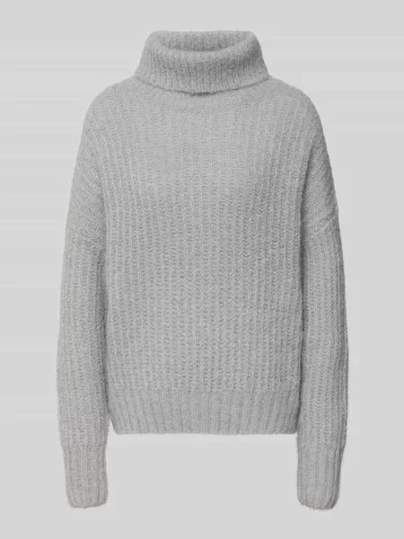 Sweter o kroju relaxed fit z imitacji dzianiny z mieszanki wełny z alpaki Fynch-hatton