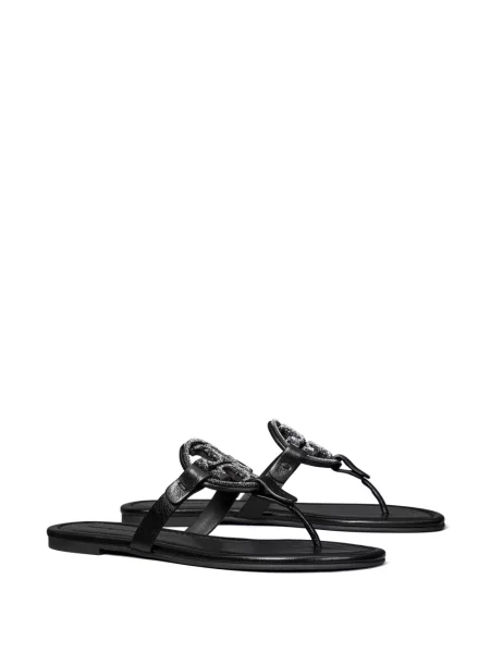 Sandale Tory Burch din piele negru