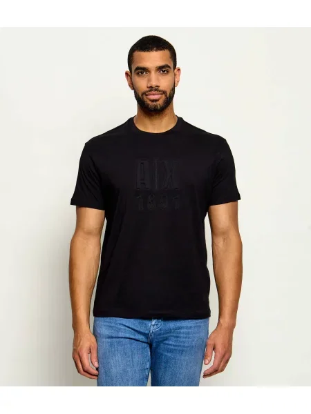 Armani Exchange Tricou negru