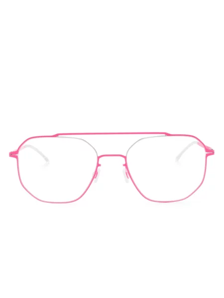 Ochelari de soare aviator Mykita roz