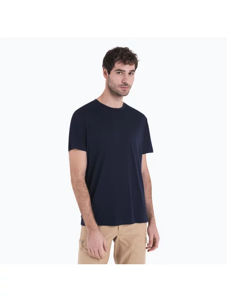 Trekové tričko Icebreaker Merino Tech Lite III midnight navy tmavě modré
