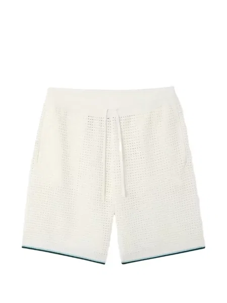 Pantaloni scurți Casablanca tricotate alb