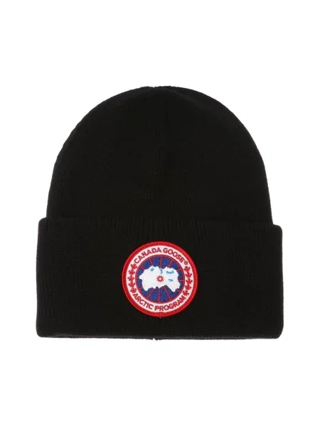 Czapka Canada Goose wełniana czarna